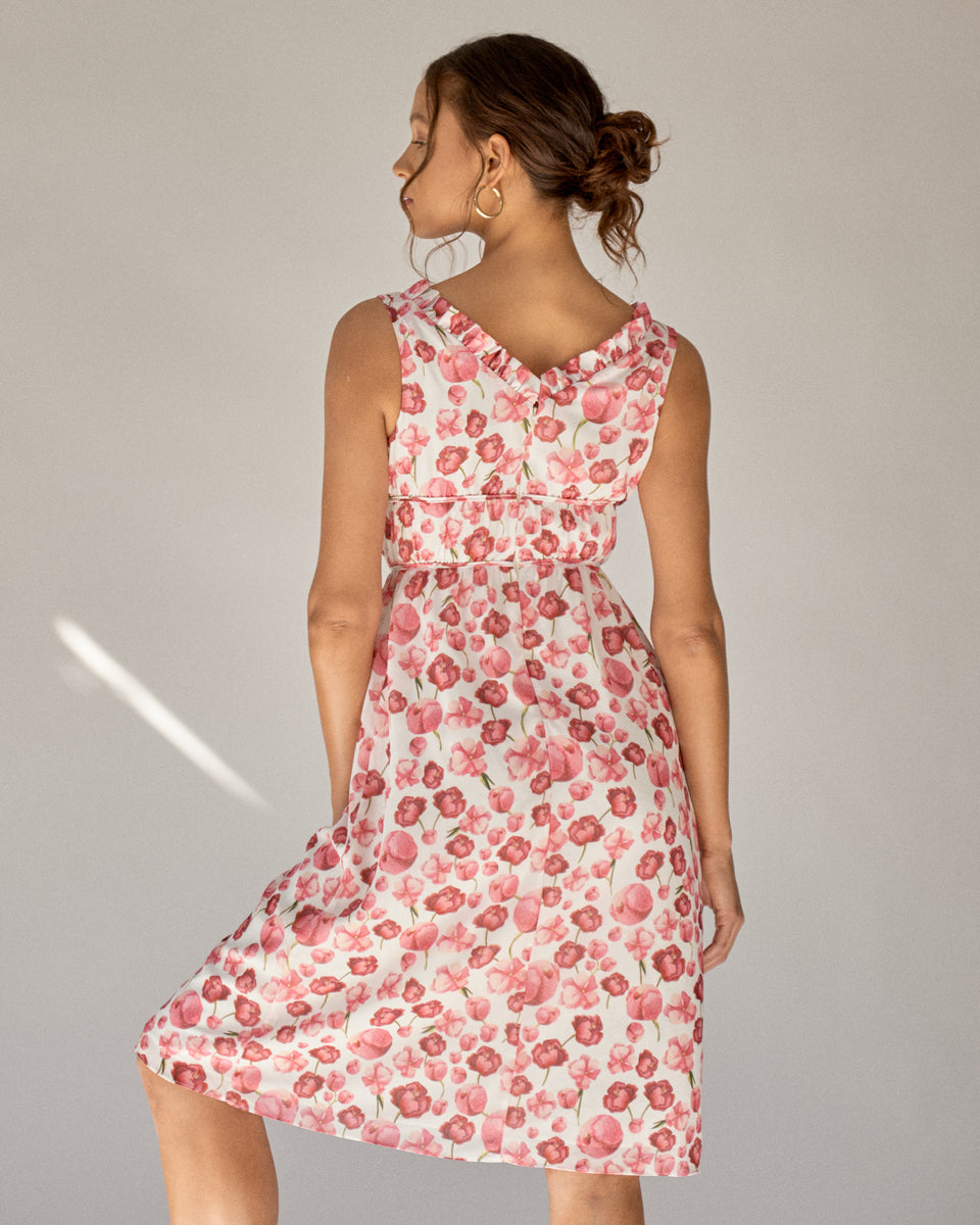 Strawberry Floral Dress – Sipos New York Strawberry Floral Dress – Sipos New York