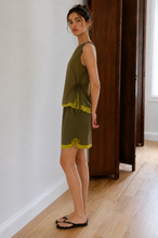 Load image into Gallery viewer, Silk Georgette Contrast Short
