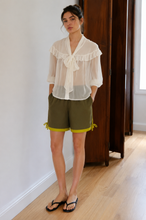 Load image into Gallery viewer, Silk Chiffon Tie-Shirt
