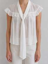 Load image into Gallery viewer, White tank Tie Top
