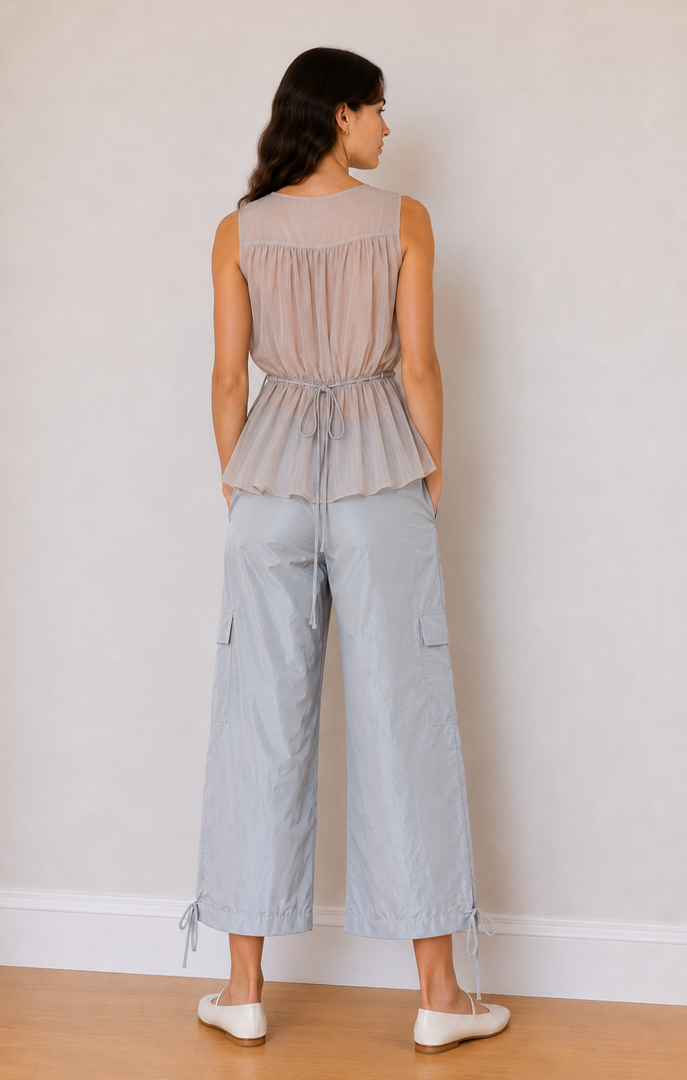 Silk Taffeta Pant