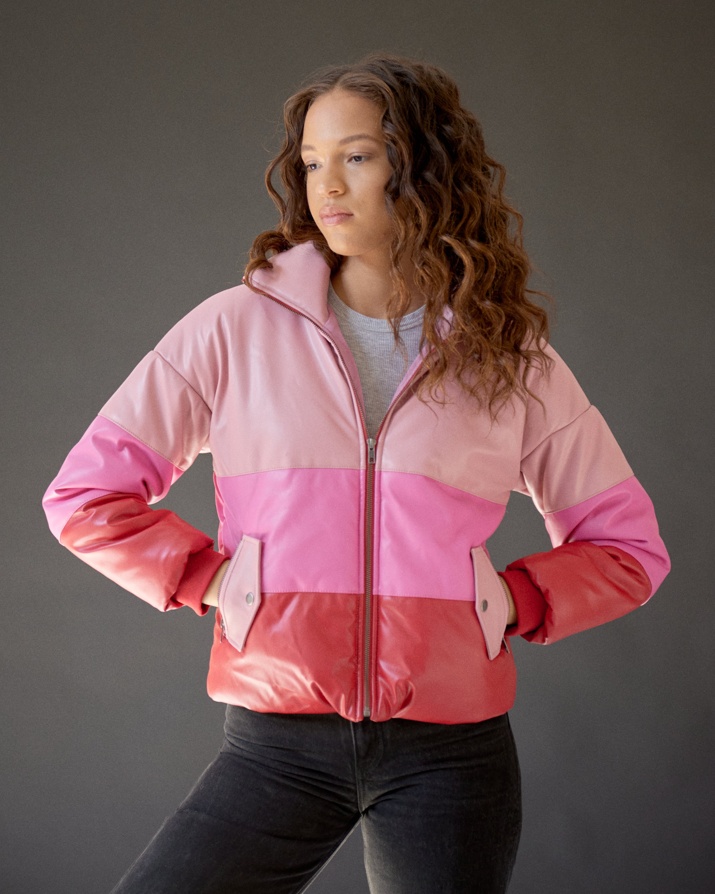 HUF(ハフ) |HUF - SIPLE PUFFER JACKET (Cactus)