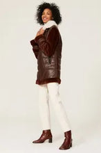 Load image into Gallery viewer, Alexandra Faux Shearling Jacket
