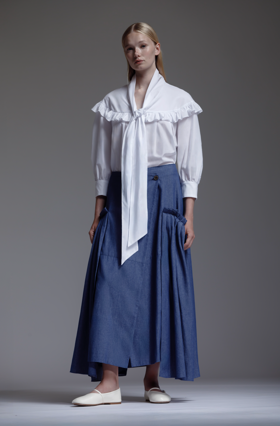 Tie Front in Cotton
