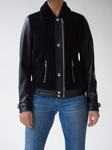 Shearling Moto Jacket
